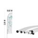 Mât de drapeau aluminium Curved 2,61 m - AxOx